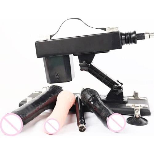 Fredorch Sex Machine Gun Automatic Masturbation Love Machines Stronger Vibrator,Bring 3 Dildos and an Extension Bar