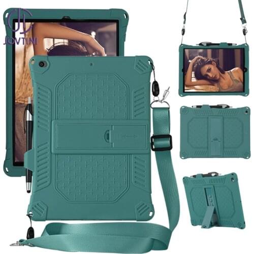 Silicone Cover For iPad Air 2019 Air 3 Air 10.5 Pro 10.5 2019 Shockproof Tablets Cover For iPad 10.2 Case For iPad 7th 10.2 inch