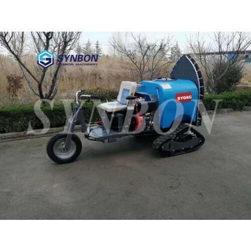 SYNOBN SYG6C disinfection sprayer self-propelled triangle crawler garden agricultural sprayer orchard sprayer