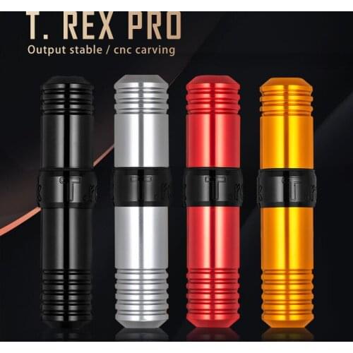 Ambition T.rex tattoo pen machine soft or hard system powerbolt high quality powerful for master tattoo rocket pen