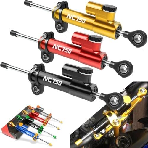 For HONDA NC750 NC750S NC750X NC 750S/X 2014 2015 2016 Universal Aluminum Motorcycle Damper Steering Stabilize Safety Control
