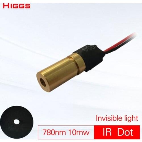 High quality 780nm 10mw dot laser module infrared IR invisible light DIY locator Fixed-point laser transmitter customizable