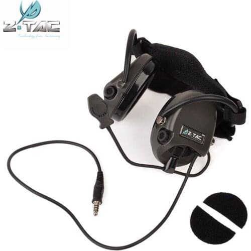 Z-Tactical TCI Liberator II Neckband Headset Military Hunting Wargame Airsoft Tactical Comtac Noise Reduction Headphone Z039