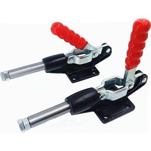 1 pcs Push Pull Toggle Clamp GH-305-EM CM Quick-Release Set troke Metal Anti-Slip Clamp Hand Clip Mold making Hardware tool