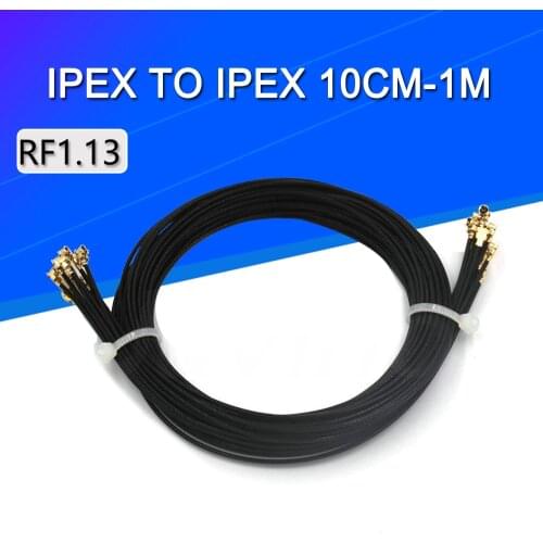5PCS IPEX UFL RF 1.13 Jumper GSM GPRS 3G WIFI Module Antenna Coaxial Cable Jumper IPEX TO IPEX ,IPEX to soldering 50 ohms
