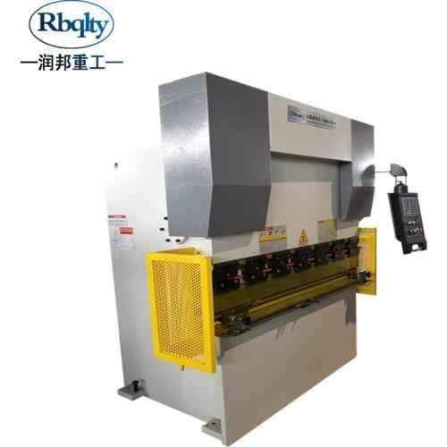 Anhui Runbang 30T/1600mm CNC hydraulic system press brake machine for metal sheet bending