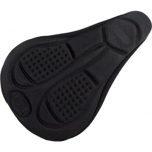 Mountain bike road bike seat cover soft bicycle saddle cover soft thick silicone cushion bicycle saddle