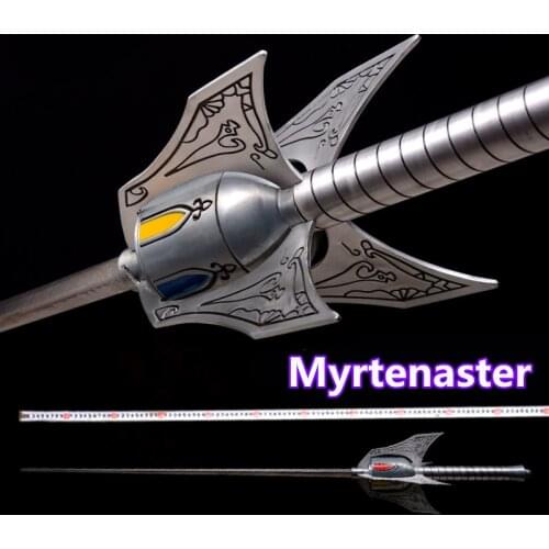DHL shipping RWBY Anime Weiss Schnee Sword Myrtenaster Rapier Stainless Steel Cosplay Sword Props Weapons