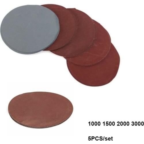 Disc sandpaper 1000 1500 2000 3000 sandpaper polishing sand disc 4 kinds of 10pcs/set 1set of 5 inchFor Polishing Cleaning Tool
