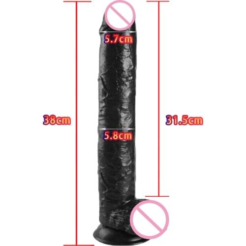 Long Dildo Realistic Suction Cup Adult Sex Toy for Women Couples Huge Fake Cock Penis Anal Plug Toys for Adults 18 Sex Shop