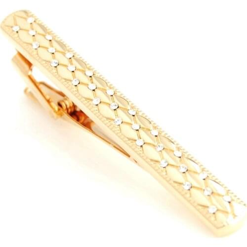YHT-06 Elegant Classic Mens Rhinestone Tie Clips,Tie Bars,Fashion Mens Accessories