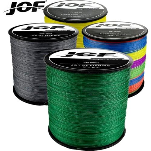 Brand JOF Fishing Line PE Line 4x 8x 9x 12x Floating and Semi-sinking Saltwater Freshwater Fishing Line 300m