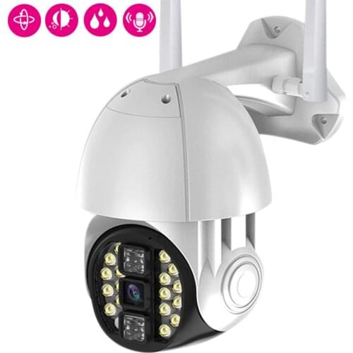 1080P WiFi IP Camera Security Surveillance CCTV 360 PTZ 4X Zoom IP66 Outdoor Indoor Video Cam Smart Home Monitor Securite Kamera