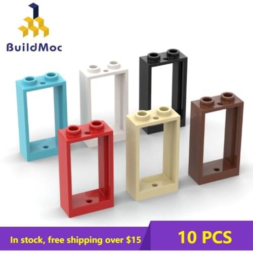 10Pcs MOC 60593 1x2x3 Bricks For Building Blocks DIY Educational High-Tech Spare Toys Compatible Brands Creative For Children