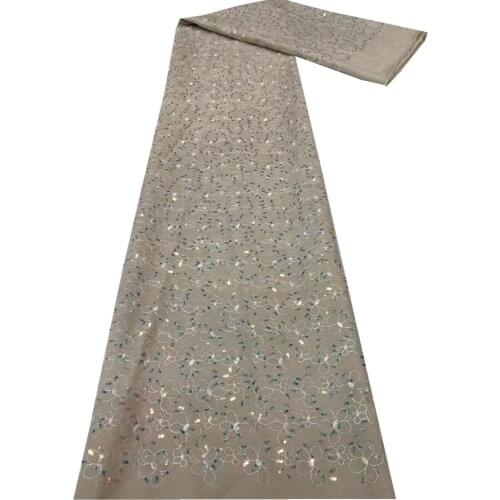 SJ Lace African Lace Fabric Nigerian Lace Fabrics Bridal 2021 High Quality French Lace Fabric Net Lace For Wedding Dress j5-87