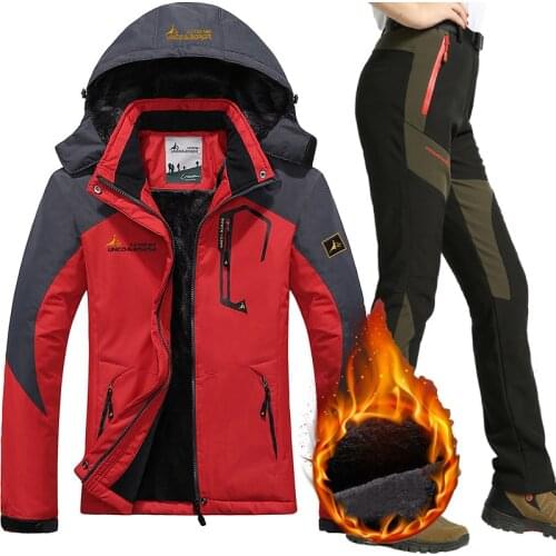 Ski Jackets Women Brands Windproof Waterproof Breathable Warm Snow Coat Winter Hot Ski Equipment Snowboard Jacket Women