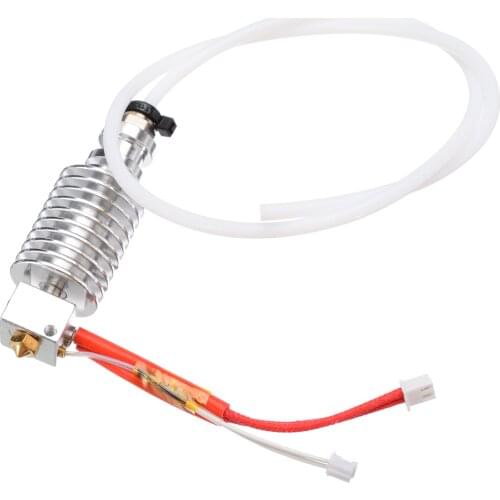 Mayitr 1pc V5 J-head Hotend Kit Silver 3D Printer Accessories Hot End 0.4mm / 1.75mm For Anycubic I3 Mega 3D Printer Extruder