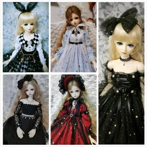 BJD doll clothes suitable for 1/3 1/4 doll,58cm doll (not include shoes) 20191228