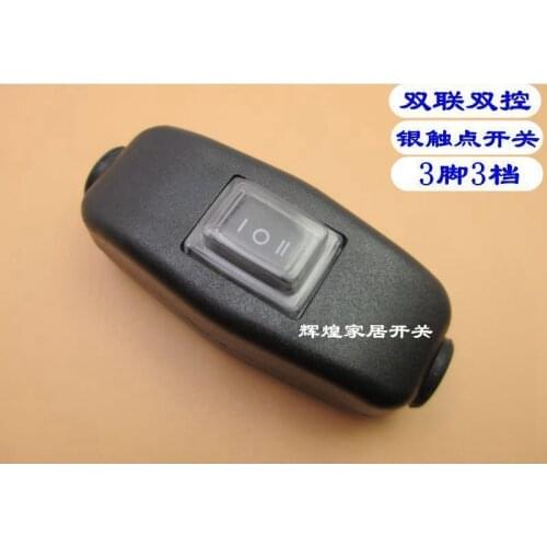 Single Double Dustproof Waterproof On-line Switch Control Electric High And Low Will Electric Current 10A Silver Contact Switch
