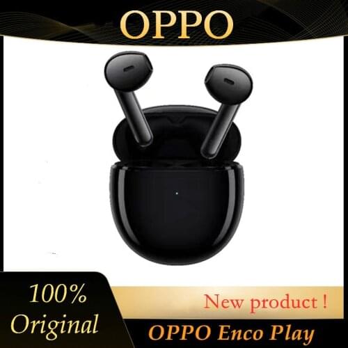 Original in-Ear AAC SBC Original OPPO Enco Play EarBuds Wireless Bluetooth Earphones BT 5.2 AUDIO Tws Headset 12mm Dynamic
