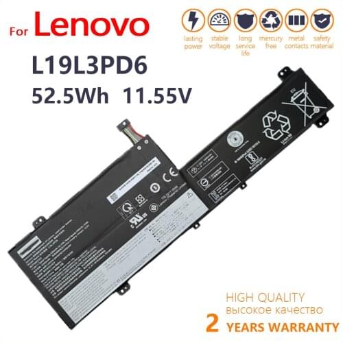 Original New L19L3PD6 L19M3PD6 L19C3PD6 L19D3PD6 Laptop Battery For Lenovo Flex 5-15IIL05 14IIL05 14ITL05 14ARE05 81X1 82DF C550