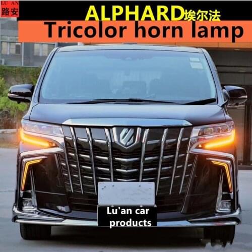 It is suitable for alphard 30 series front face daily running lamp, ox horn lamp, led front bar water lamp and front fog lamp