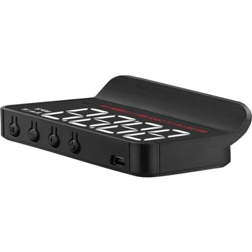 New Car HUD OBD2 Head Up Display Fuel Consumption Coolant Voltage Projector Windshield Auto Electronic Overspeed RPM Alarm