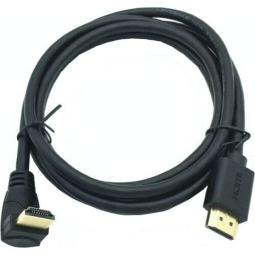 HDMI-compatible 2.0V 4K*2K @60HZ HDMI-compatible Male to Male Angled Cable