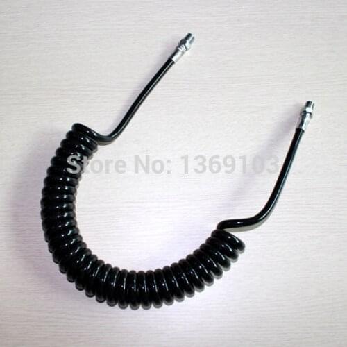 AIRSOFT Coiled Remote Hose Line Air/CO2/Nitro (3.5m) Pneumatic Tool 1/8 NPT paintball New