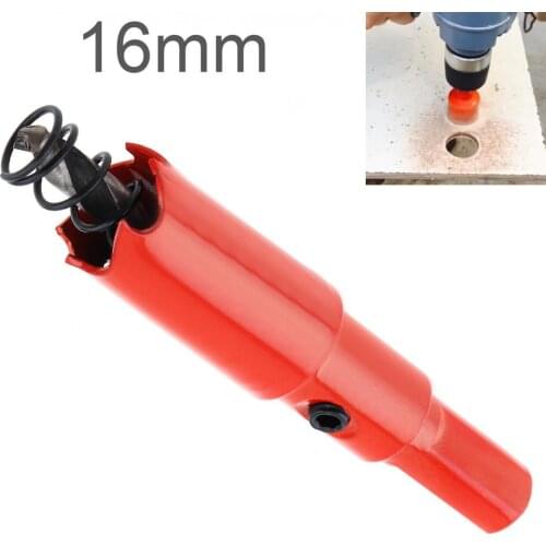 M42 16-50mm HSS Steel Drilling Hole Saw Drill Bit Cutter Bi-Metal for Aluminum Iron Stainless Steel DIY Wood Cutter Drill Bits