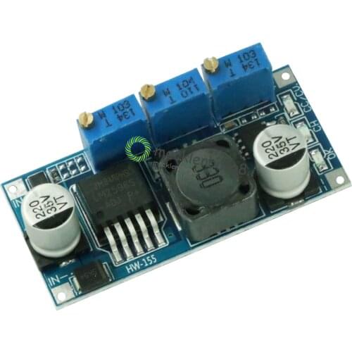LM2596 LED driver DC-DC 7 V-35 V to 1.25 V-30 V 3A Adjustable Voltage down-regulator Regulator Adjustable Power Supply Module