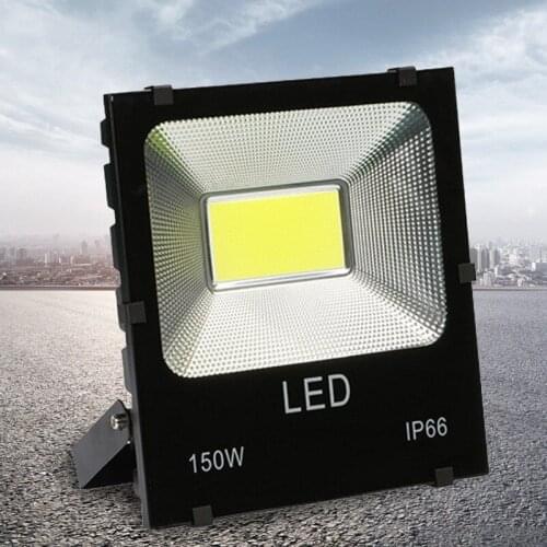 LED Flood Light 220V 100W 50W 30W 10W Floodlights IP66 searchlight Reflector foco Led Exterior Outdoor street Spot Light
