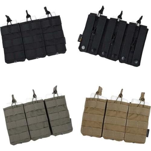 TMC2971 Triple Molle 556 Magazine Pouch Tactical Military MOLLE Vest Trigeminy Storage Bag
