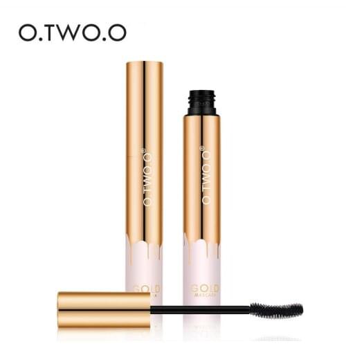 O.TWO.O 4D Fiber Lash Mascara Lengthening Eyelash Curving Brush Eyes Waterproof Long Lasting Mascara Facil Cosmetics T1533