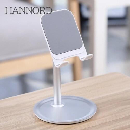 Universal Anti-Slip Aluminium Alloy Tablet Stand Desktop Adjustable Phone Holder Mount For iPad Cellphone Mobile Phone