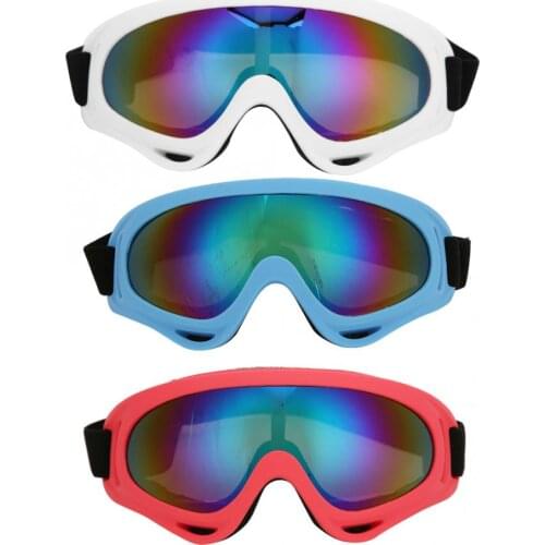 3 Colors PC Windproof Skiing Glasses Motorcycle Unisex Outdoor Sports Cycling Goggles for Adults Children skiing accessories new