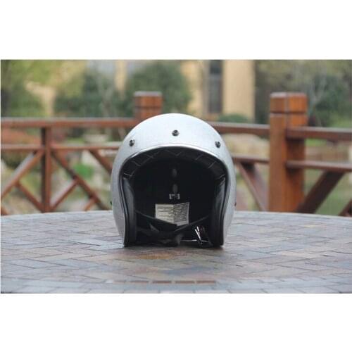 ABS Vintage Motorcycle Helmet Retro Scooter Jet Open Face Small Shell Motorbike Riding Capacete Moto