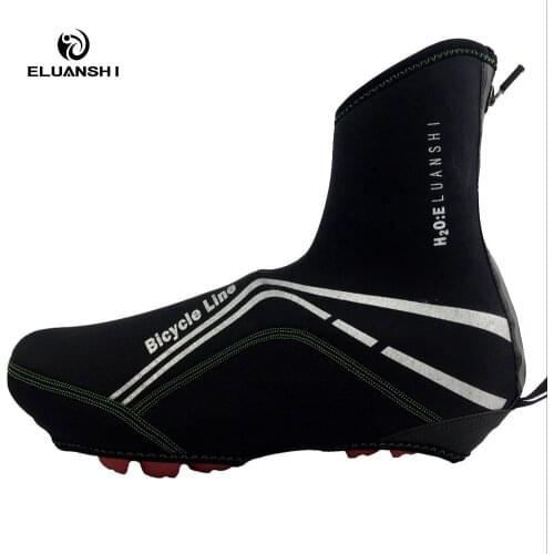 Waterproof overshoes rainproof cycling shoe cover resistant protector mtb rain bike bicycle cubre zapatos Black S M L XL Cotton