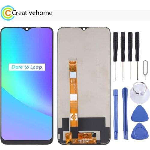 High Quality LCD Screen and Digitizer Full Assembly for OPPO Realme C25 RMX3193 RMX3191