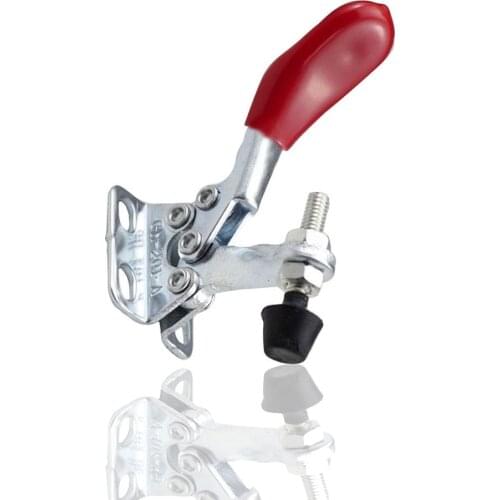 1pcs GH-201A Quick-Release Toggle Clamps Antislip Horizontal Toggle Clamp Hand Clamping Tool