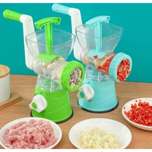 1PC Mincer Enema Machine Mutifunctional Vegetable Chopper Meat Mincer Grinder Sausage Maker With Strong Vaccum Vegetable Tools
