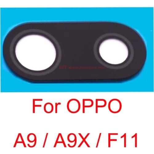 10 PCS New Back Big Camera Lens Glass For OPPO A9 A9X F11 Rear Camera Glass Lens Cover Repair Spare Parts