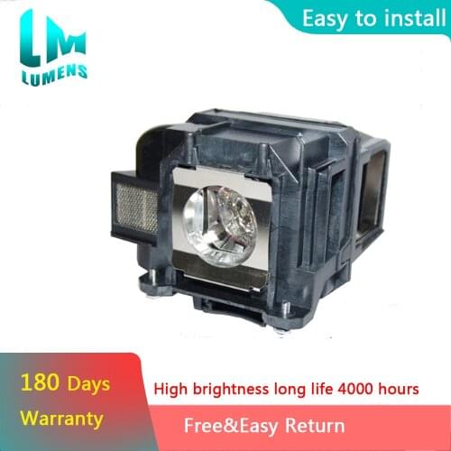 Big Sale for elplp88 V13H010L88 Replacement bare bulb+lamp with housing(2 pcs)