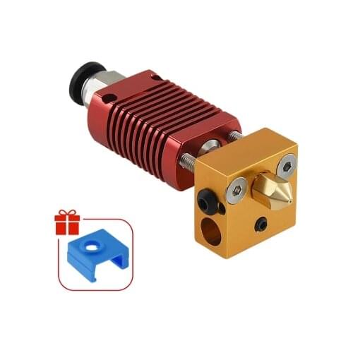 3DPrinter accessoriesMK8 combination extruder for 3CR-10 printer hot end components 1.75mm and 0.4mm nozzle, hot aluminum block