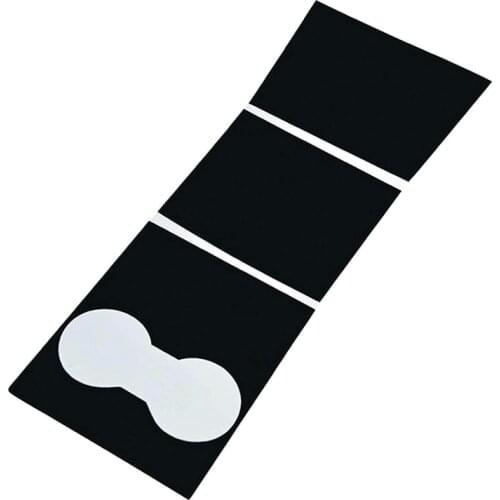 AU05 -Center Console Wrap Kit Carbon Firber Sticker Protector for Tesla Model 3 - Matte Black