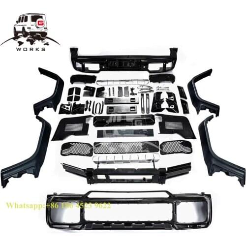 W463 g500 g63 g350 upgrade to 2020year look body kits for 1990-2018y old g wagon upgrade to w464 new style look car bumpers