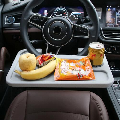 Car Steering Wheel Small Table Board Car Multi-function Computer Bracket Dining Table Car Desk Rack Interior Car Accessories