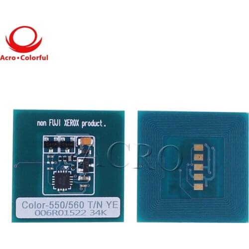 Metered Chip for Xerox 550 560 Compatible Toner Cartridge Chip 006R01521 006R01522 006R01523 006R01524