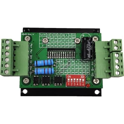Engraving machine kit TB6600 42/57 stepper motor driver 16-terminal 4.5A DC9-42V 2-phase stepper motor driver