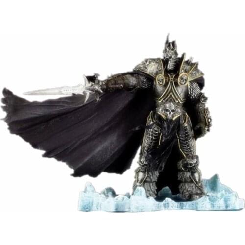 21cm World Of Warcraft Game Dc7 The Lich King-alsace Death Knight Collectible Model Pvc Toy Childrens Toy Adult Hand-made Gifts